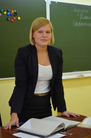 Ольга Свиридюк   выбрала   сельскую школу